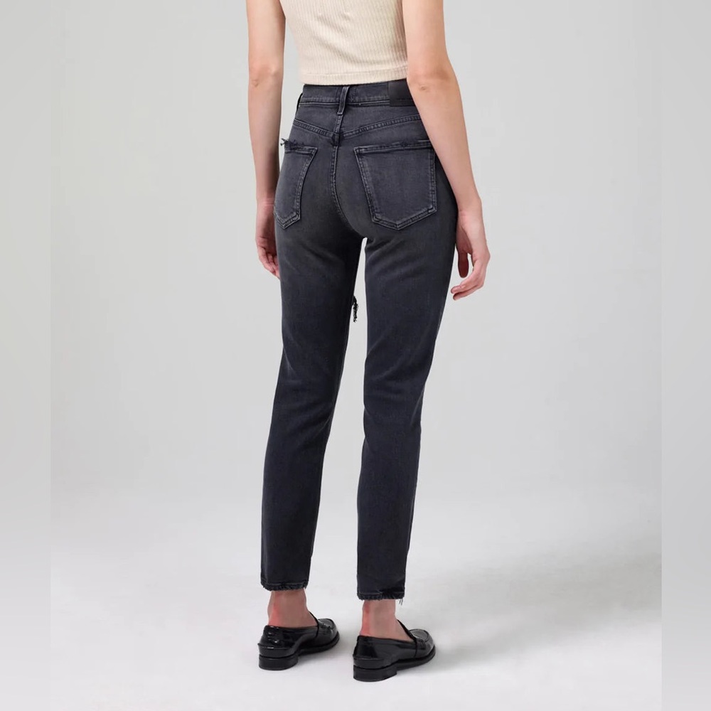 CITIZENS OF HUMANITY JOLENE HIGH RISE VINTAGE SLIM HUSH HUSH size 27 - Picture 3 of 9